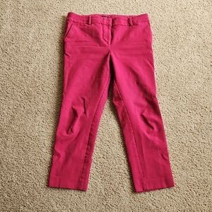 Ann Taylor Vibrant Pink Trousers